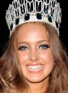 Crown: Emma was named Miss Ireland last year