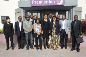 Delegates after the two day seminar outside Premier Inn, Portsmouth. Photo: courtesy of Slough Refugee Support.